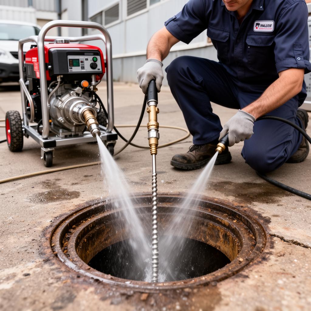 Hydro jetting and drain cleaning
